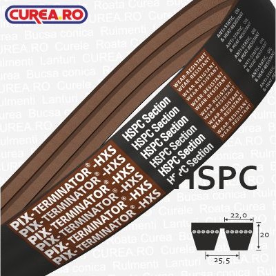 Banded SPC Profile (HSPC/RSPC) V-belt 4