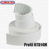 Cureaua dintate Asamblata PU Profil HTD14M