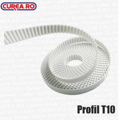 Cureaua dintate Asamblata PU Profil T10 1